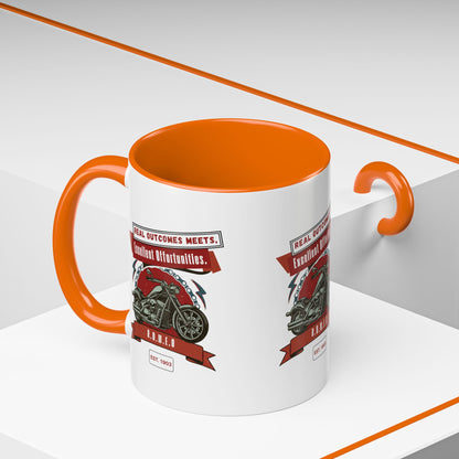 Personalized Motorcycle Accent Coffee Mug