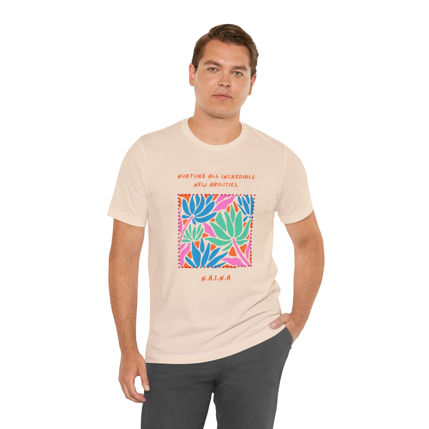 Personalized Floral Empowerment Tee