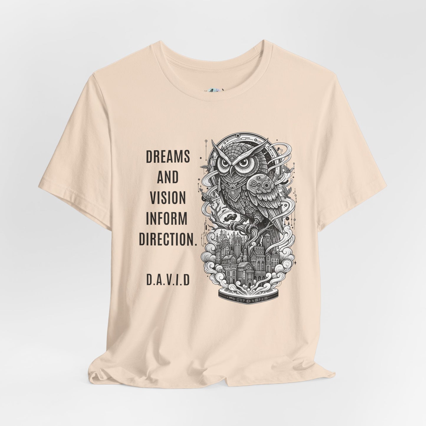 Personalized Owl Vision Graphic Tee
