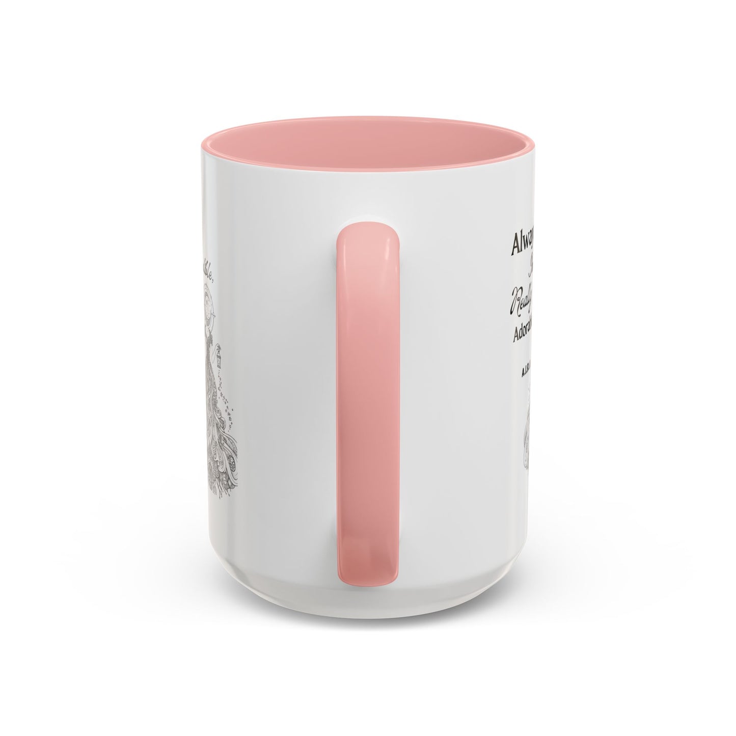Personalized Girl With Light Accent Coffee Mug