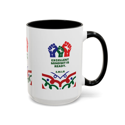 Personalized Initial Victory Accent Coffee Mug