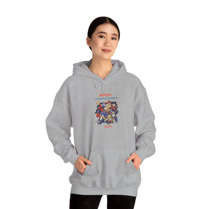 Personalized Retro Cartoon Squad Hooded Sweatshirt