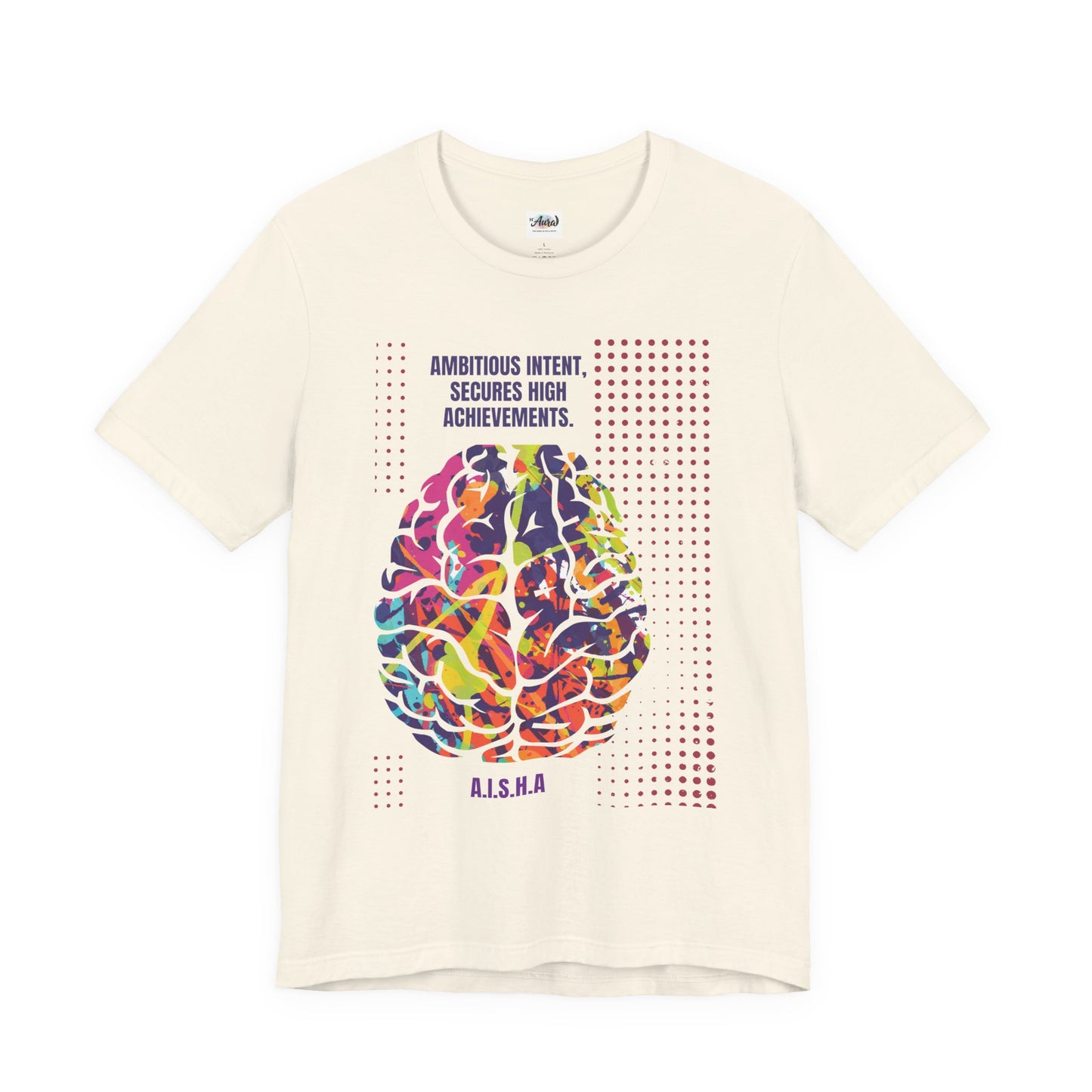 Personalized Motivational Brain Graphic Tee