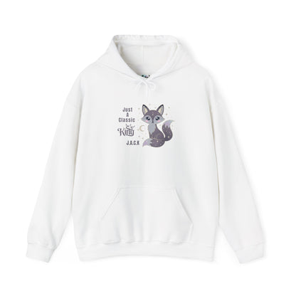 Personalized Fox King Hooded Sweatshirt