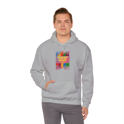Personalized Motivational Graphic Hooded Sweatshirt