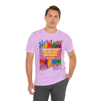 Personalized Colorful Motivational Graphic Tee
