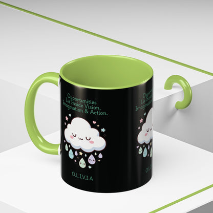 Personalized Cloud Dripping Coffee Mug