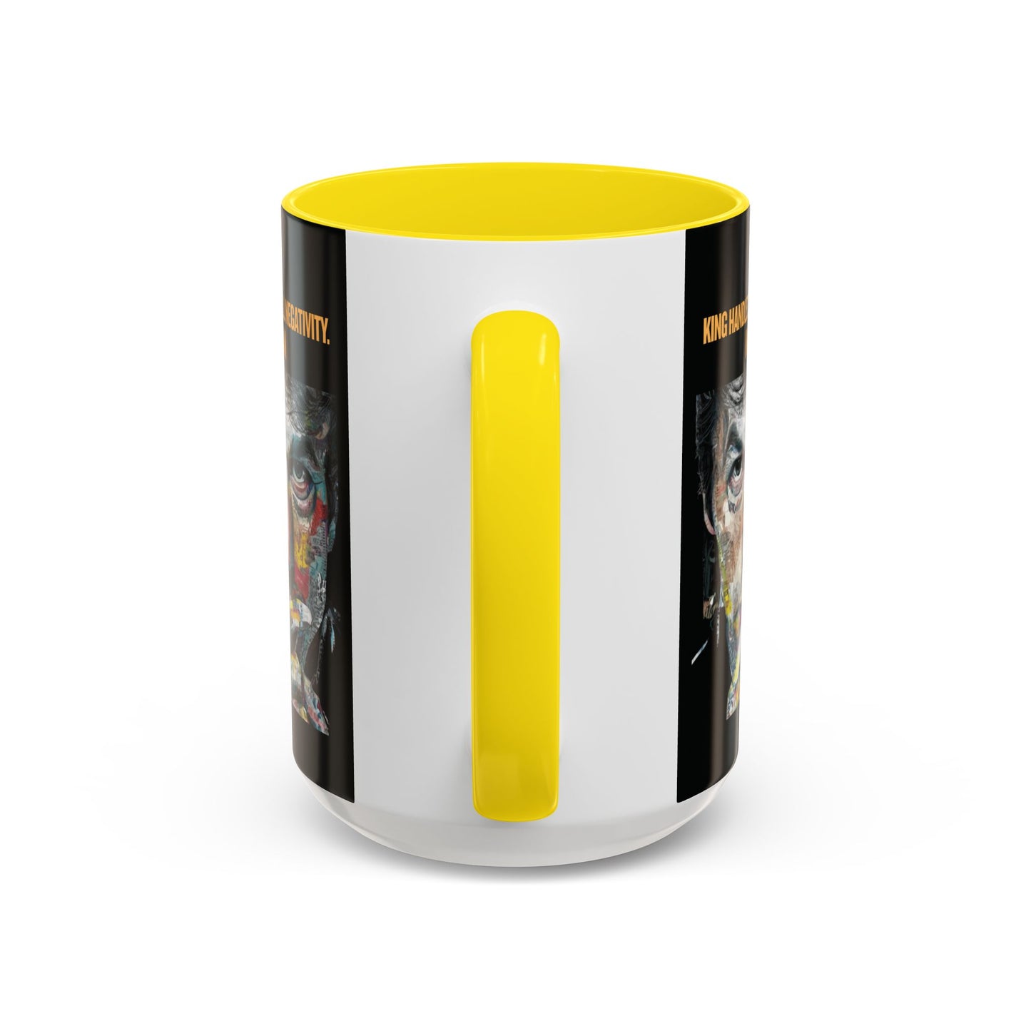 Personalized Initial Khan Accent Coffee Mug