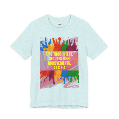 Personalized Colorful Motivational Graphic Tee
