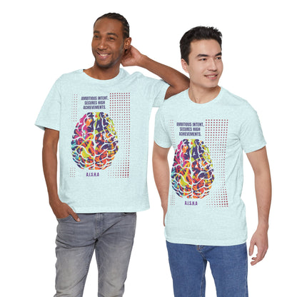 Personalized Motivational Brain Graphic Tee