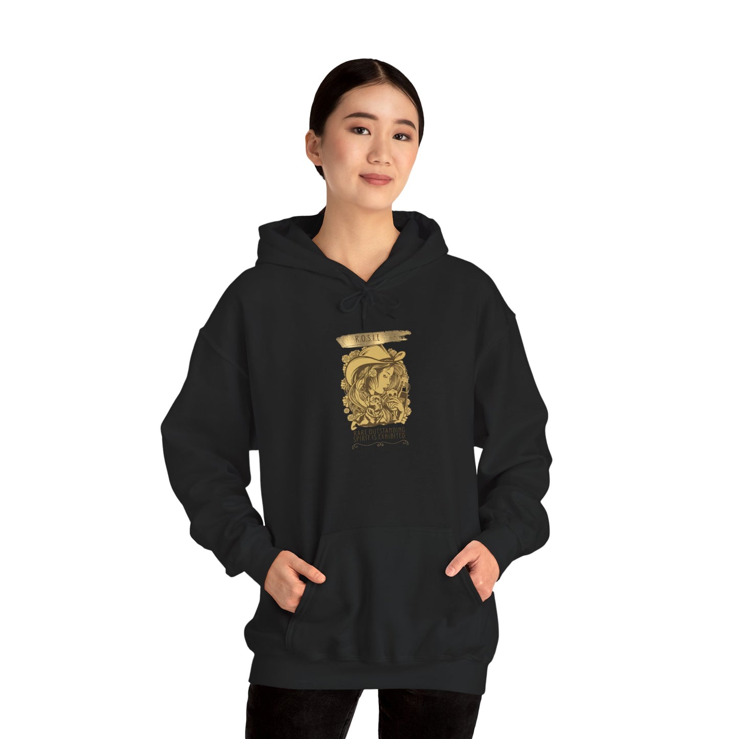 Personalized Golden Girl Hooded Sweatshirt