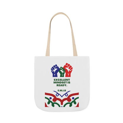 Personalized Initial Quote Victory Canvas Tote Custom Name