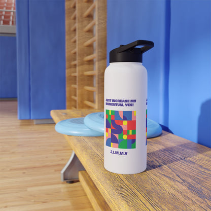 Personalized Initial Quote Colorful Momentum Stainless Steel Water Bottle