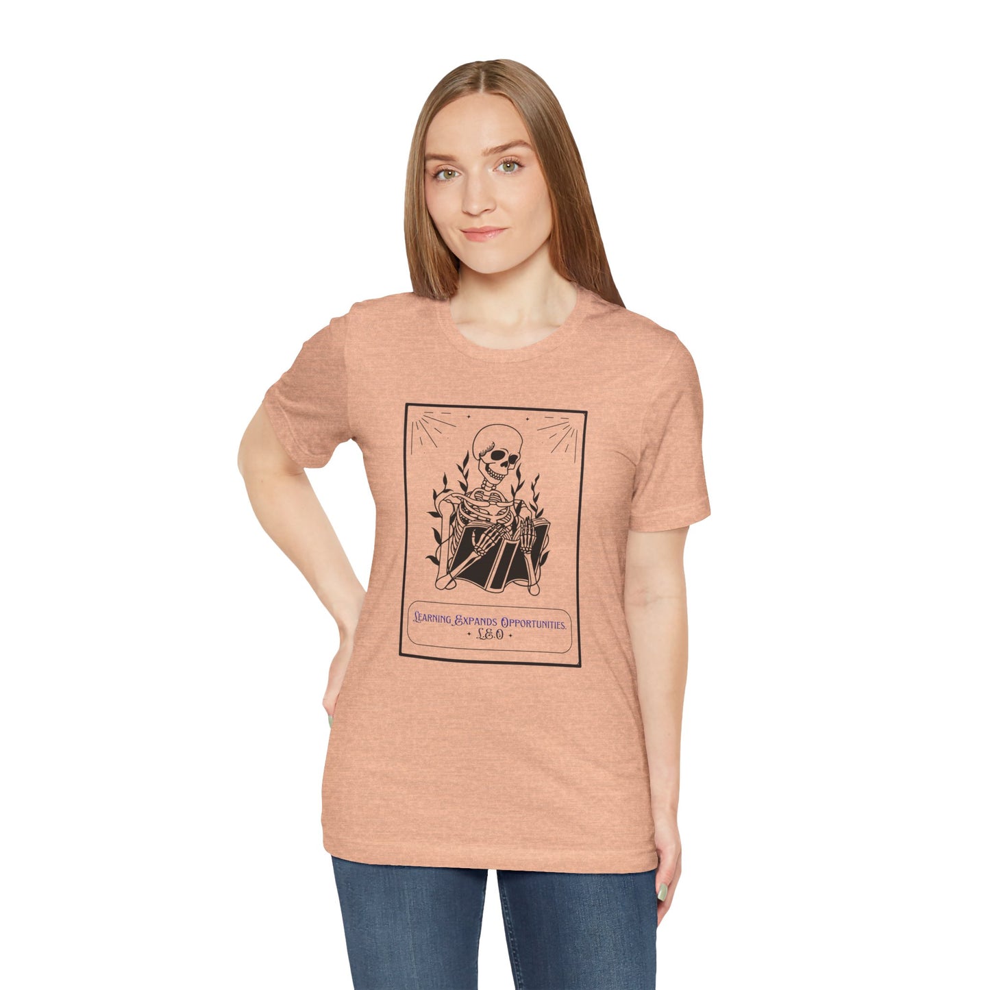 Personalized Skeleton Reading Tee