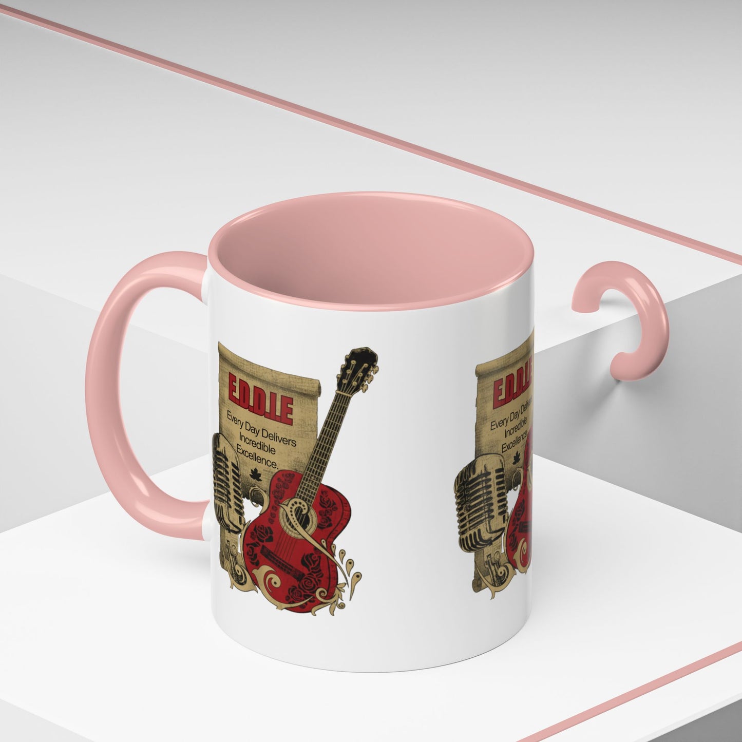 Personalized Guitar Accent Coffee Mug