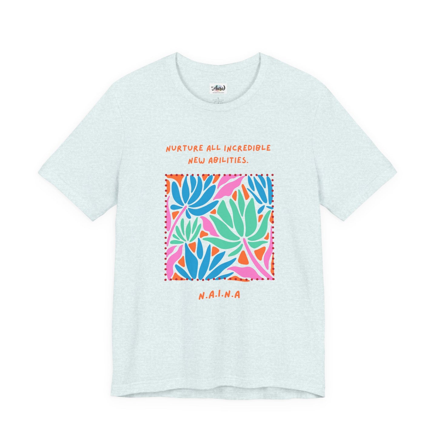 Personalized Floral Empowerment Tee