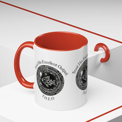 Personalized Spiritual Fish Accent Coffee Mug