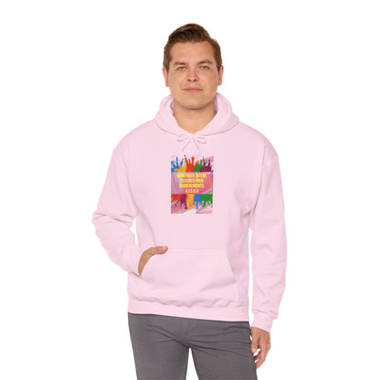 Personalized Motivational Graphic Hooded Sweatshirt