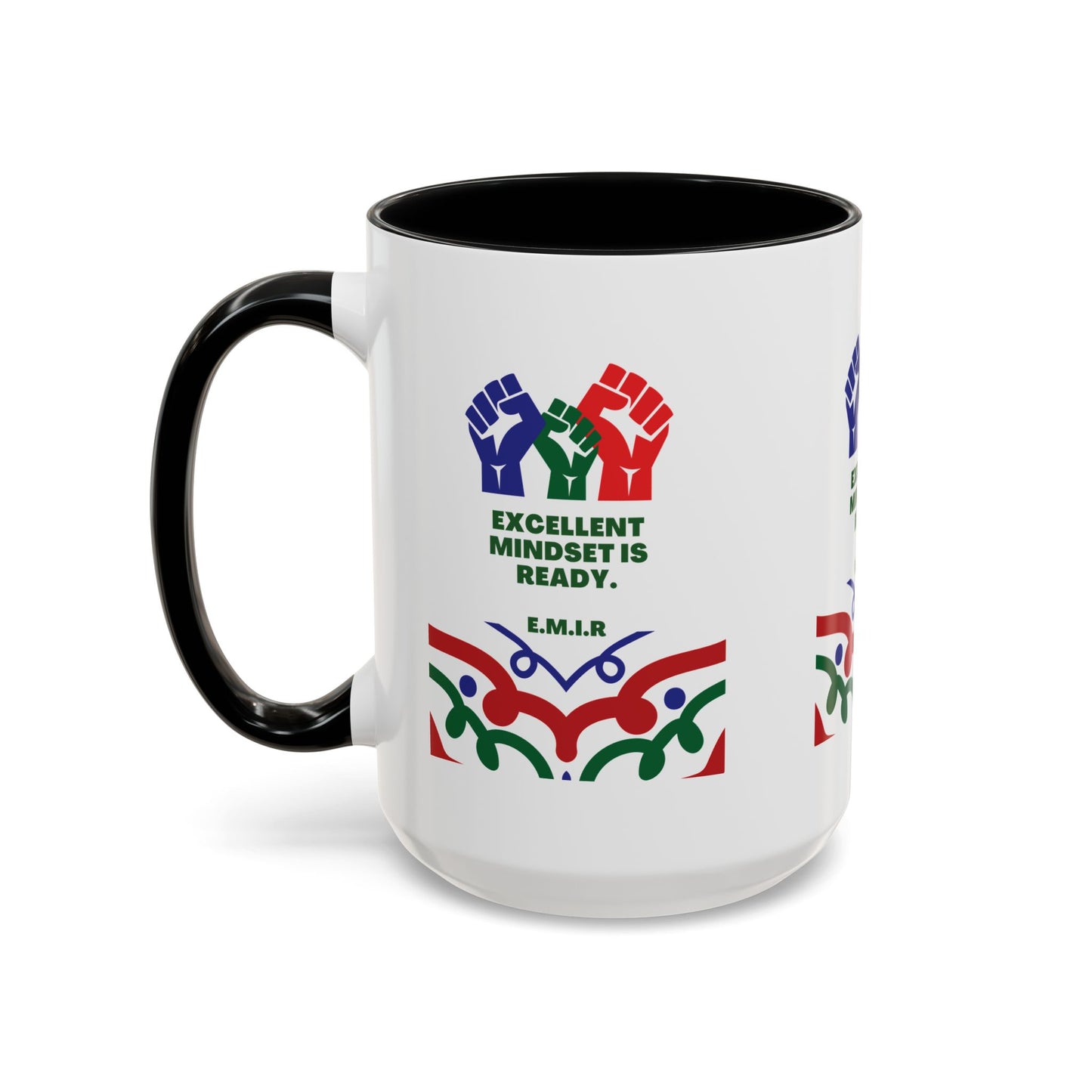 Personalized Initial Victory Accent Coffee Mug