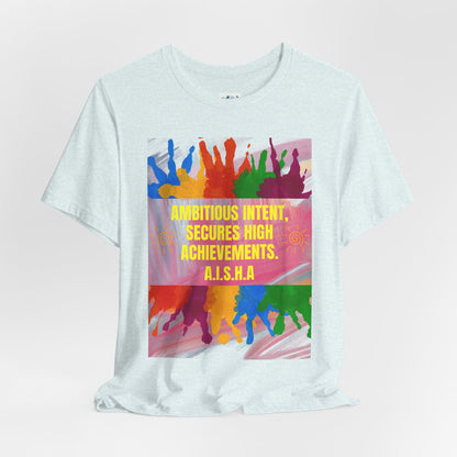 Personalized Colorful Motivational Graphic Tee
