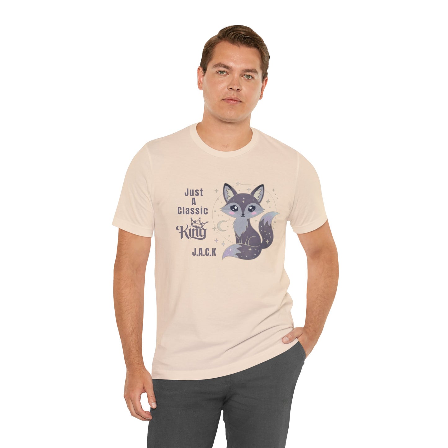 Personalized Fox King Graphic Tee