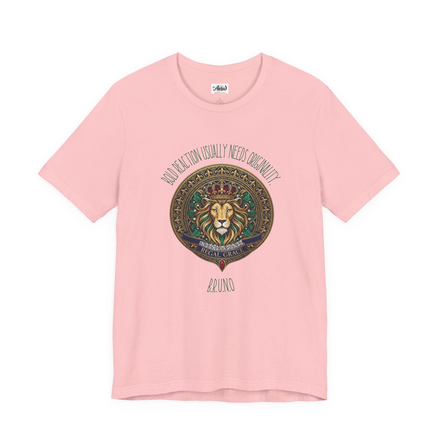 Personalized Lion Crest Graphic Tee