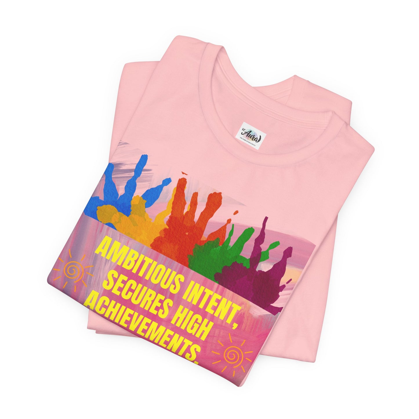 Personalized Colorful Motivational Graphic Tee
