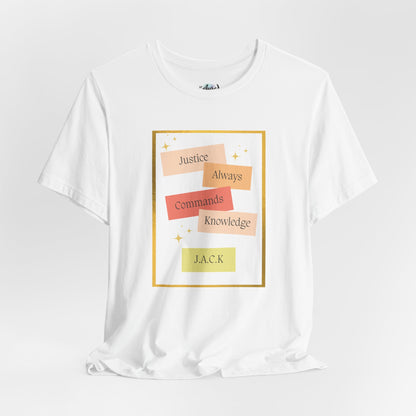Personalized Colourful Pastel Notes Graphic Tee