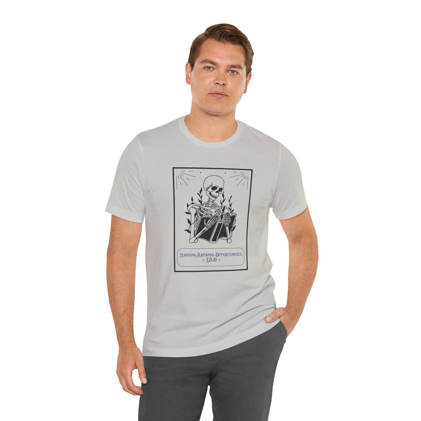 Personalized Skeleton Reading Tee