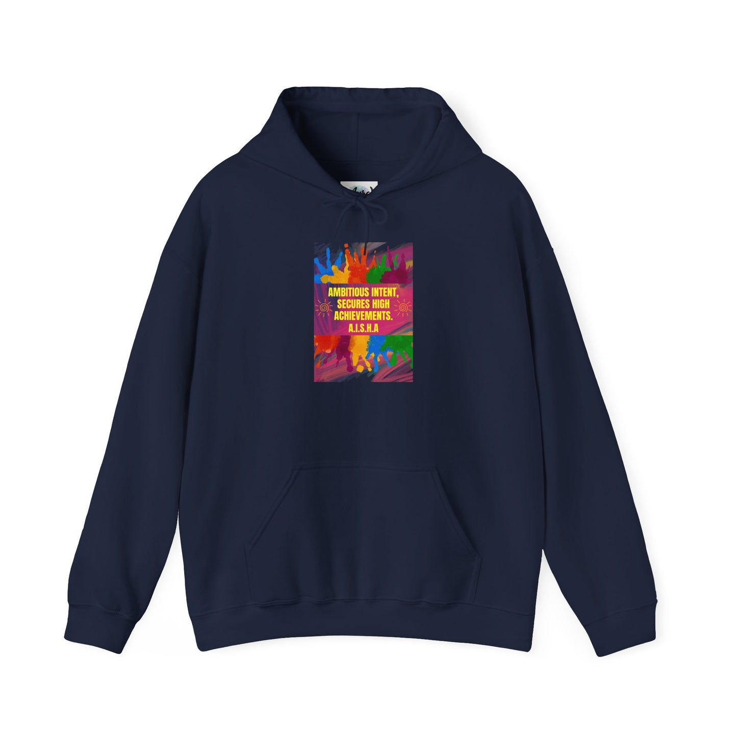 Personalized Motivational Graphic Hooded Sweatshirt