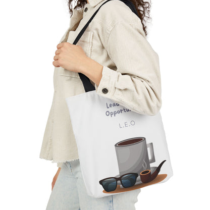 Personalized Initial Quote Sunglasses and Coffee Canvas Tote Custom Name