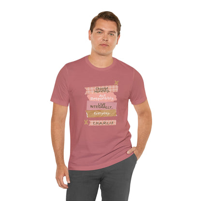 Personalized Column Writing Tee