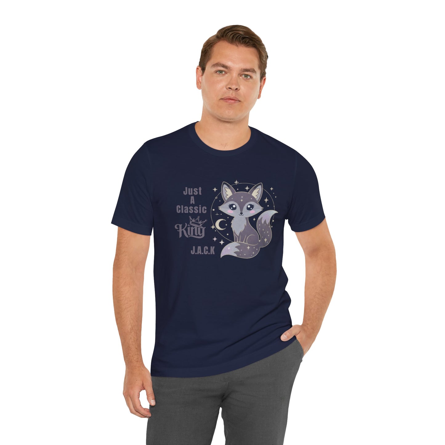 Personalized Fox King Graphic Tee