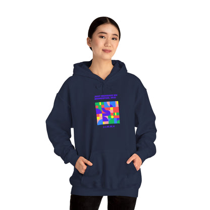Personalized Momentum Geometric Hooded Sweatshirt