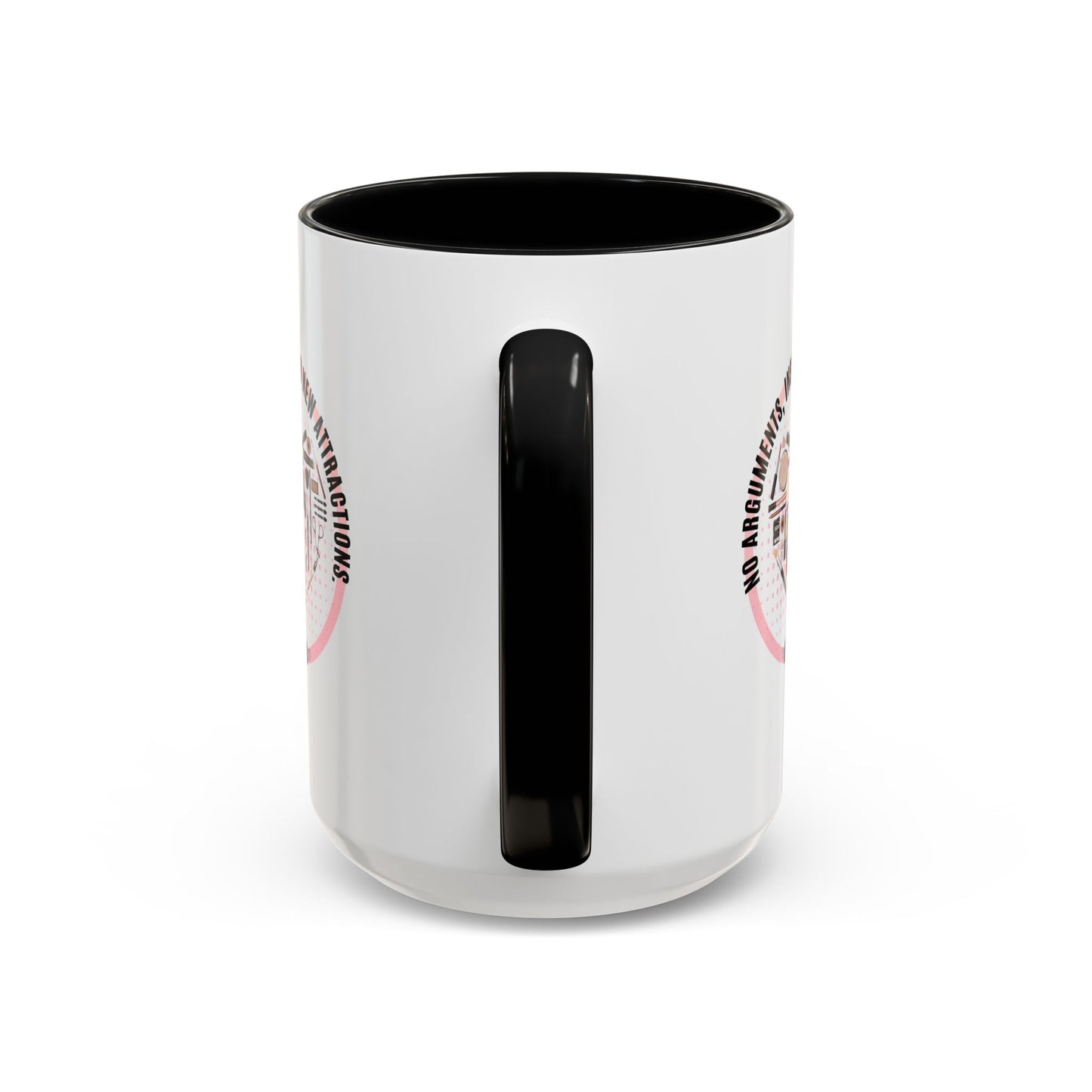 Personalized Cosmetic Heart Accent Coffee Mug