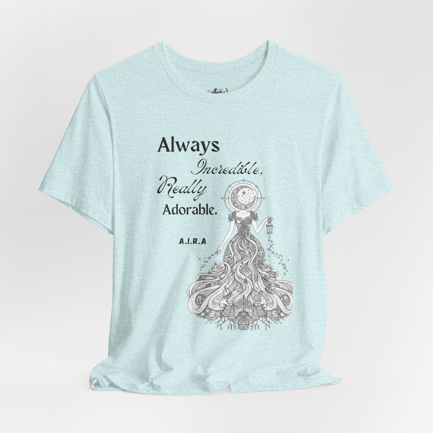 Personalized Cute Illustration black and white Graphic Tee