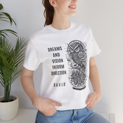 Personalized Owl Vision Graphic Tee