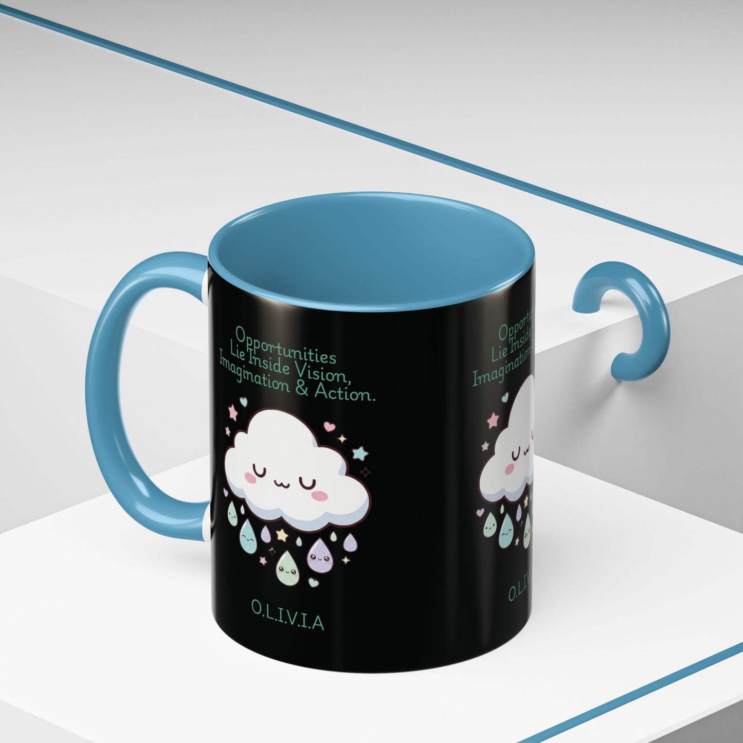 Personalized Cloud Dripping Coffee Mug