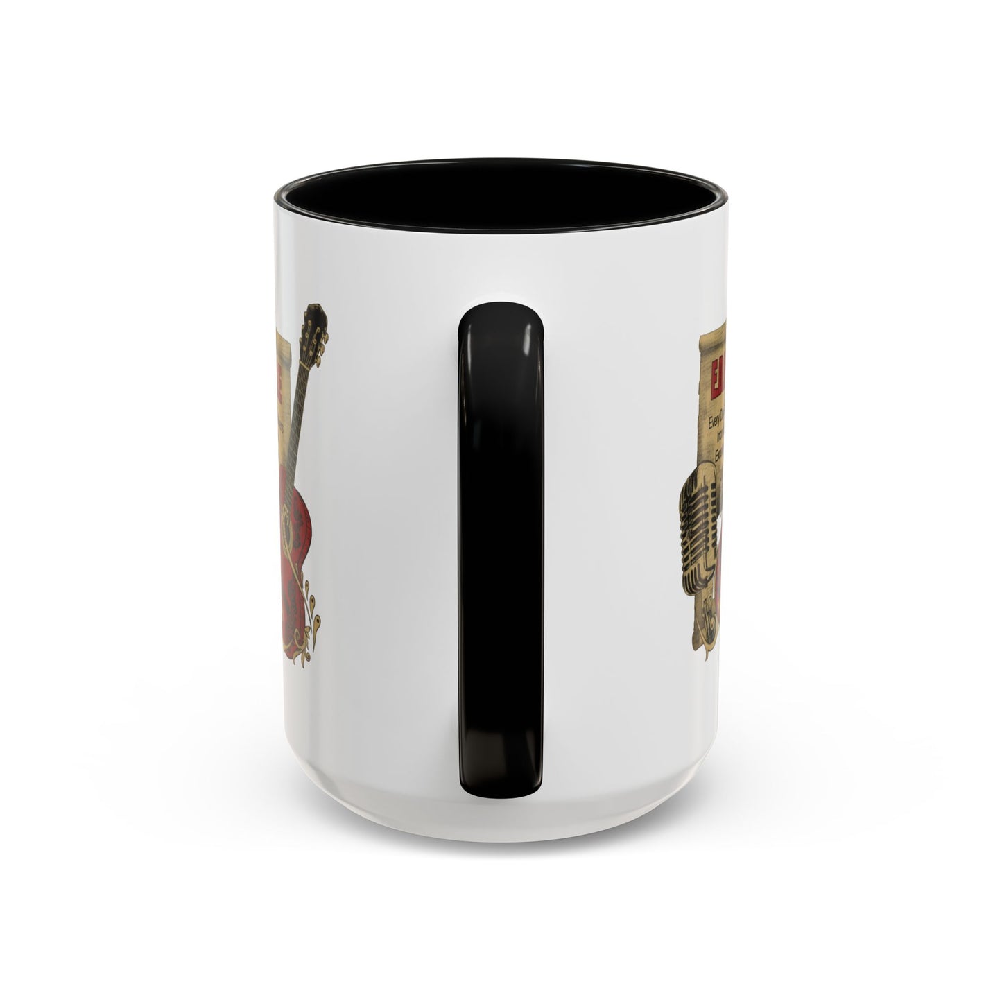 Personalized Guitar Accent Coffee Mug