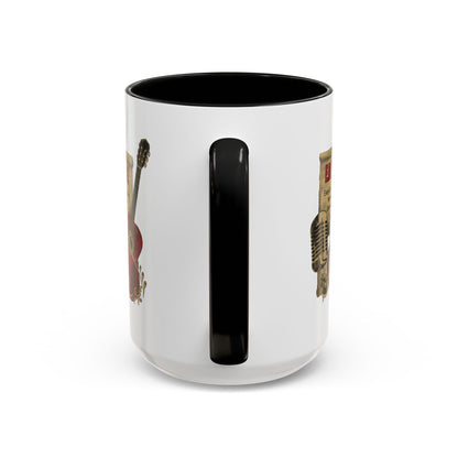 Personalized Guitar Accent Coffee Mug