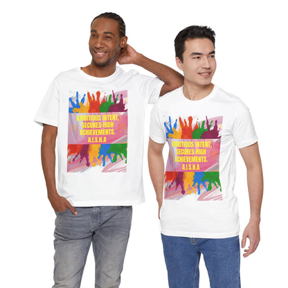 Personalized Colorful Motivational Graphic Tee