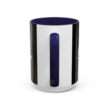 Personalized Moon Dripping Accent Coffee Mug