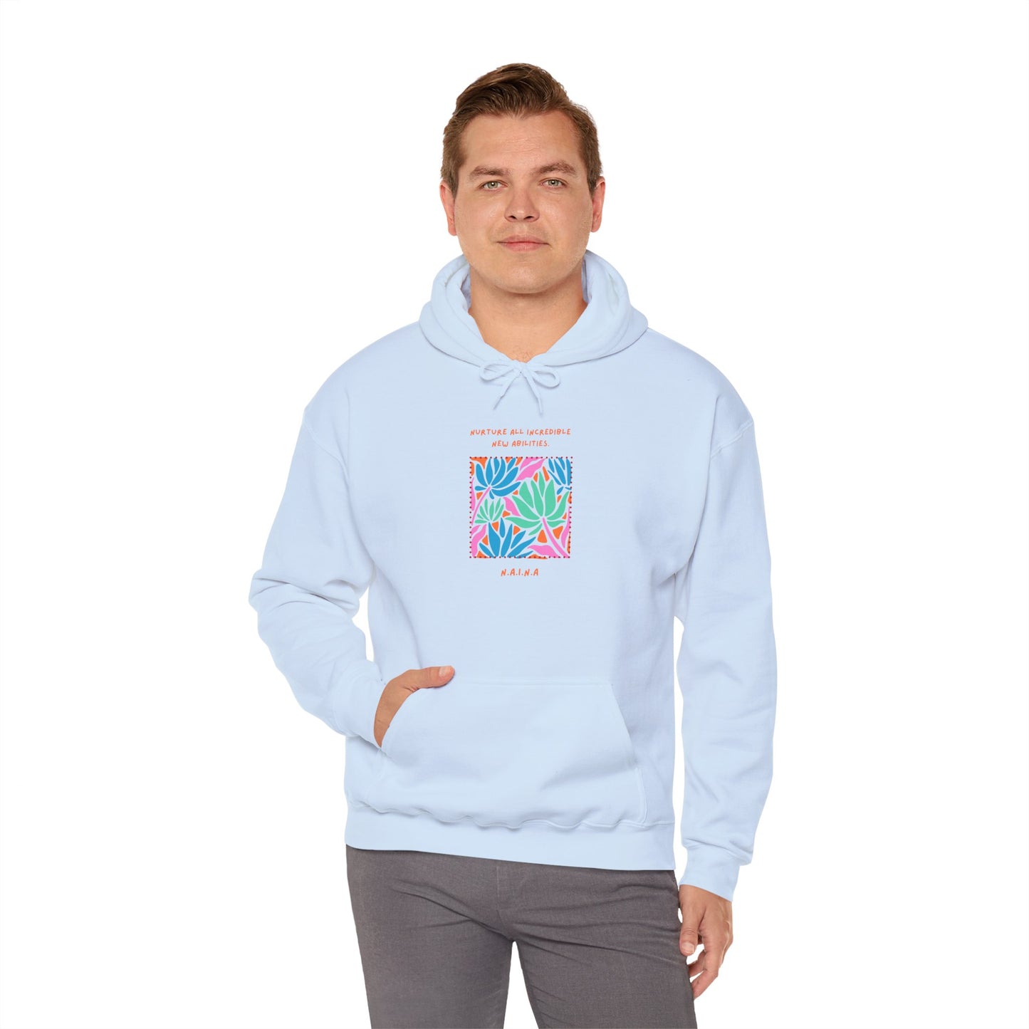 Personalized Floral Momentum Hooded Sweatshirt