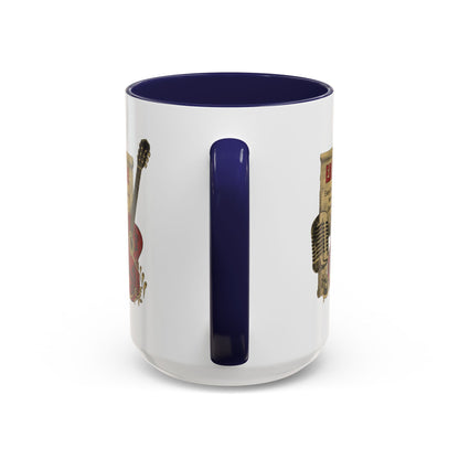 Personalized Guitar Accent Coffee Mug