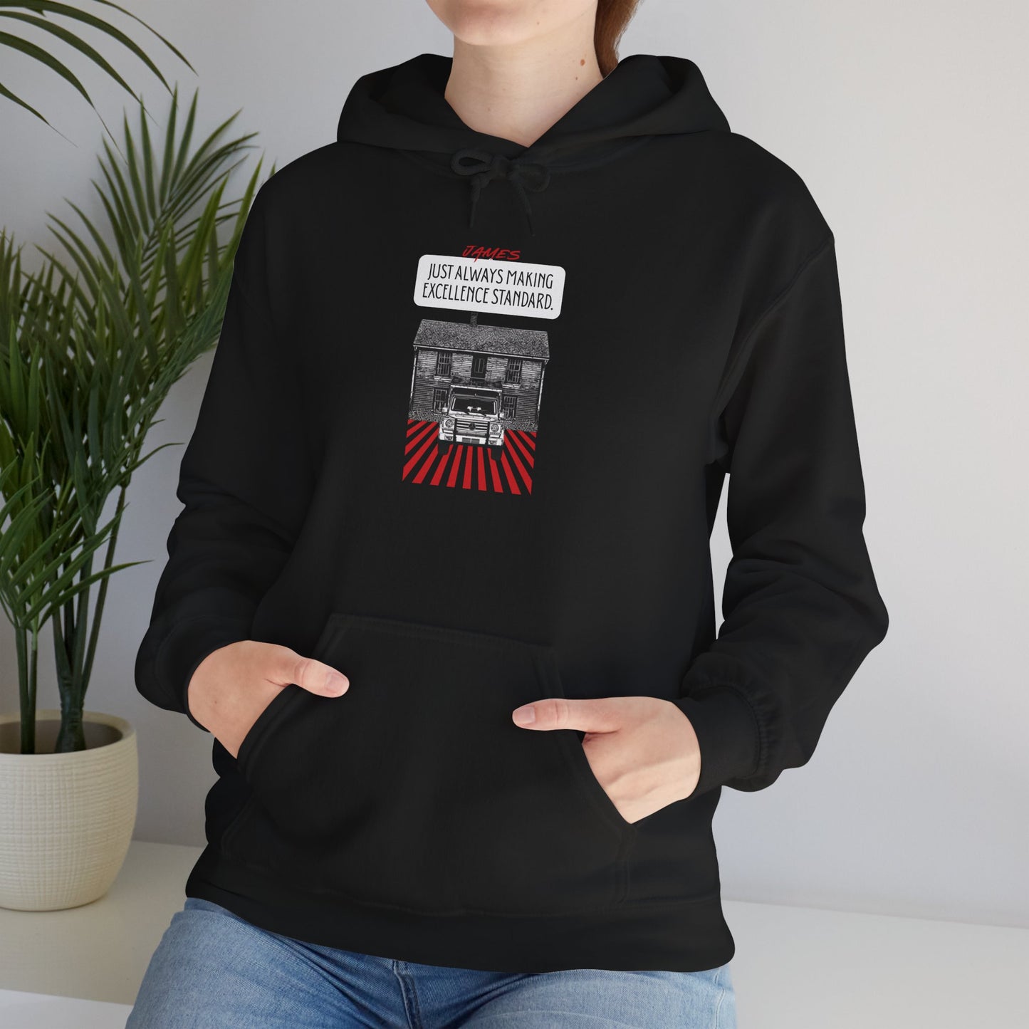 Personalized Vintage Car Hooded Sweatshirt