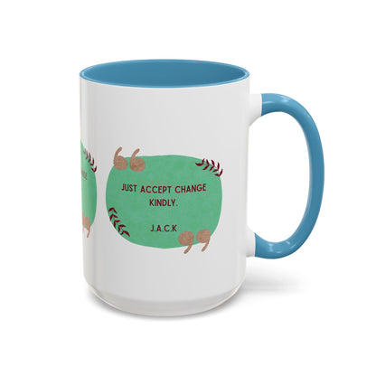 Personalized Note Box Accent Coffee Mug