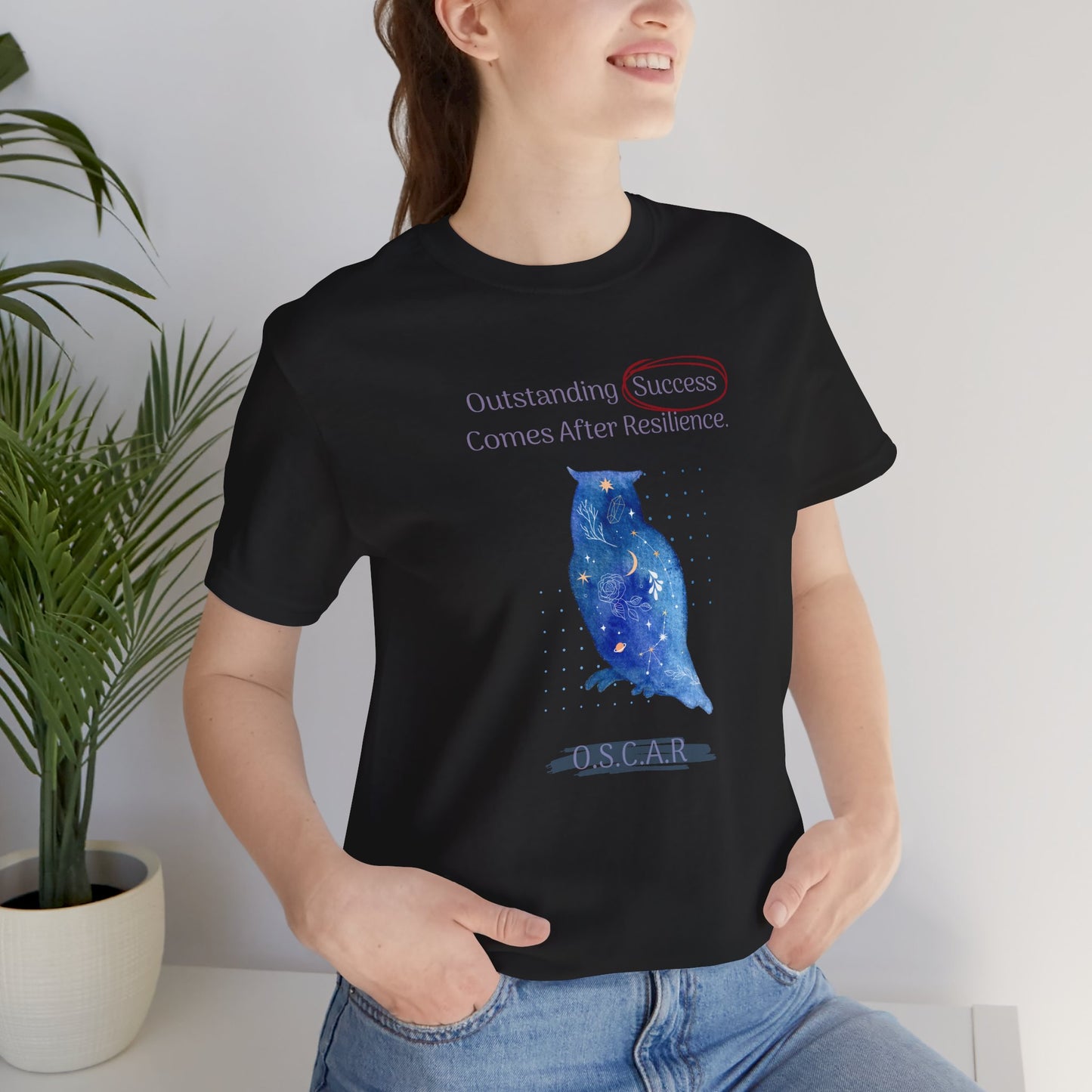 Personalized Owl Galaxy Tee