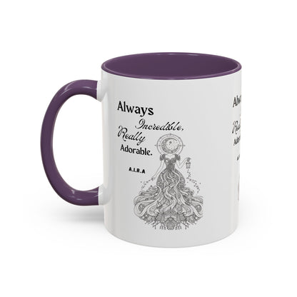Personalized Girl With Light Accent Coffee Mug