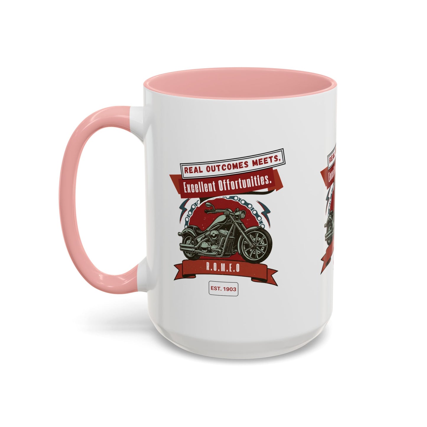 Personalized Motorcycle Accent Coffee Mug