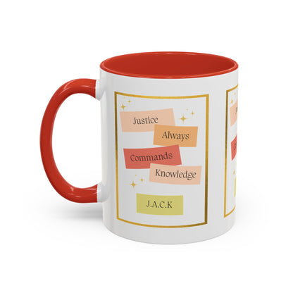 Personalized Inspirational Accent Coffee Mug